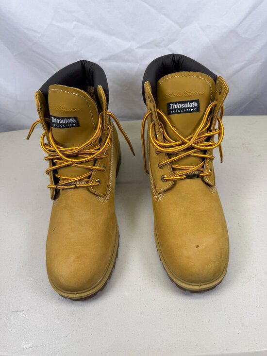 Eddie Bauer Rick Tan Suede Hiking Work Boots Men’s Size 12 New In Box Waterproof main image 8